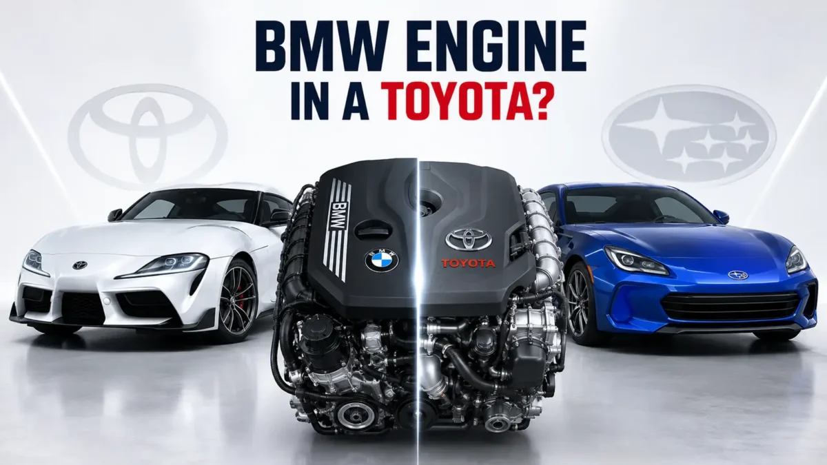 BMW engine in toyota