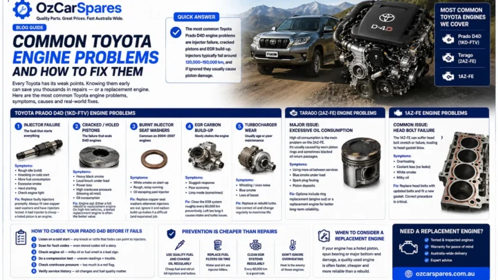Common Toyota Engine Problems and How to Fix Them